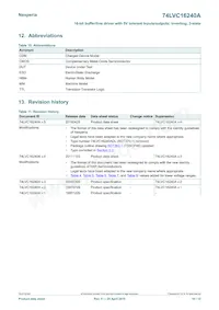 74LVC16240ADL Datasheet Page 10