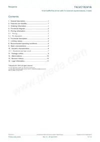 74LVC16241ADL Datasheet Page 12