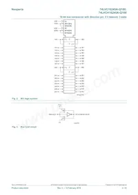 74LVC16245ADGV-Q1J Datasheet Page 3