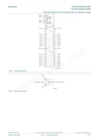 74LVC16245ADGV-Q1J Datasheet Pagina 3