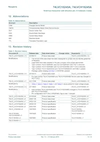 74LVC16245AEV Datasheet Page 13
