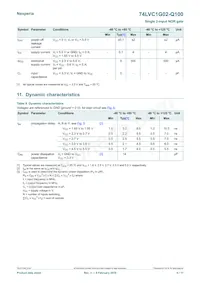 74LVC1G02GV-Q100H Datasheet Page 5