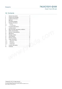 74LVC1G11GV-Q100H Datenblatt Seite 13