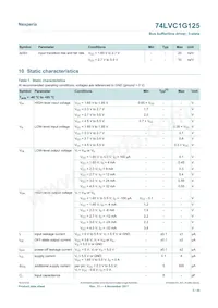 74LVC1G125GN Datasheet Page 5