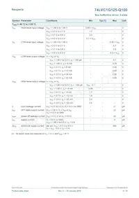 74LVC1G125GV-Q100 Datasheet Page 5