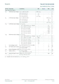 74LVC1G125GV-Q100 Datasheet Pagina 5