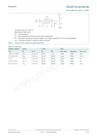 74LVC1G125GV-Q100 Datasheet Page 8