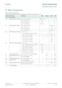 74LVC1G126GV-Q100H Datasheet Page 4