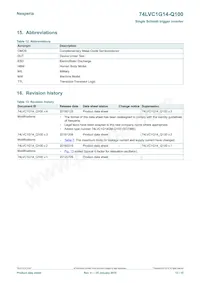 74LVC1G14GV-Q100 Datasheet Page 13