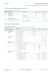 74LVC1G175GW-Q100H Datasheet Page 4
