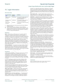 74LVC1G175GW-Q100H Datasheet Pagina 12