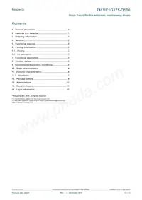 74LVC1G175GW-Q100H Datasheet Pagina 13