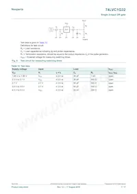 74LVC1G32GN Datasheet Page 7