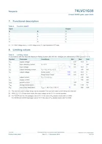 74LVC1G38GN Datasheet Page 4