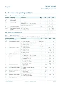 74LVC1G38GN Datasheet Page 5