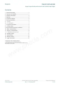 74LVC1G74GD-Q100H Datasheet Page 16