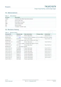 74LVC1G79GF Datasheet Page 18