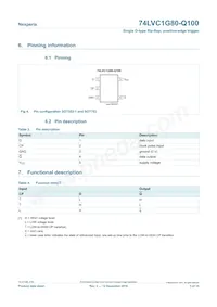 74LVC1G80GW-Q100 Datasheet Page 3