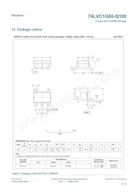 74LVC1G86GV-Q100H Datasheet Page 8