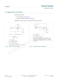 74LVC1GU04GN Datasheet Page 9