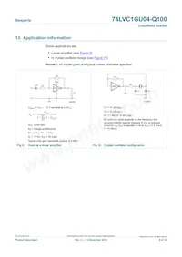 74LVC1GU04GV-Q100H Datasheet Page 8