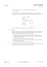 74LVC1GX04GV Datasheet Page 12