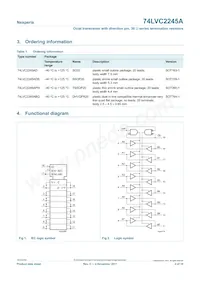 74LVC2245ADB Datasheet Page 2