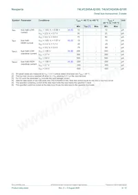 74LVC245ABX-Q100X Datasheet Page 6
