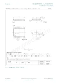 74LVC245ABX-Q100X Datasheet Page 11