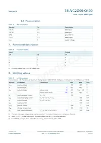 74LVC2G00DC-Q100H Datasheet Page 3