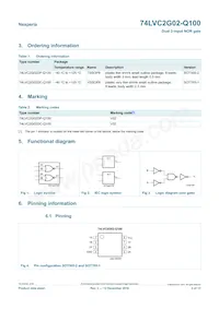 74LVC2G02DC-Q100H Datasheet Page 2