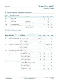 74LVC2G02DC-Q100H數據表 頁面 4