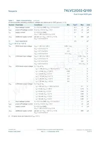 74LVC2G02DC-Q100H Datasheet Page 5