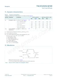 74LVC2G02DC-Q100H Datasheet Page 6