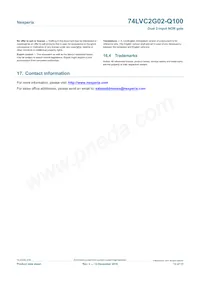 74LVC2G02DC-Q100H Datasheet Page 12