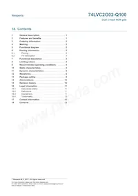 74LVC2G02DC-Q100H Datasheet Page 13