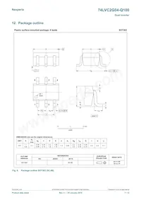 74LVC2G04GV-Q100H Datasheet Page 7