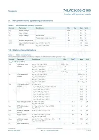 74LVC2G06GV-Q100H Datasheet Page 4