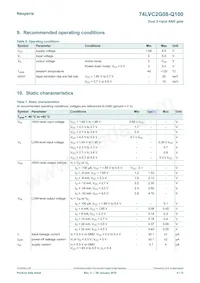 74LVC2G08DC-Q100H數據表 頁面 4