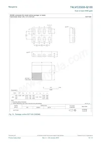 74LVC2G08DC-Q100H Datasheet Page 10