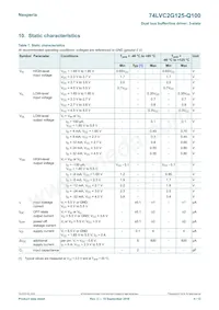 74LVC2G125DP-Q100H Datasheet Pagina 4