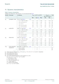 74LVC2G126DC-Q100H Datasheet Page 5