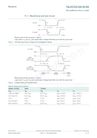 74LVC2G126DC-Q100H Datasheet Page 6