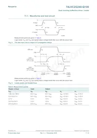 74LVC2G240DC-Q100H Datasheet Page 7
