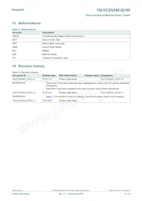 74LVC2G240DC-Q100H Datasheet Page 11