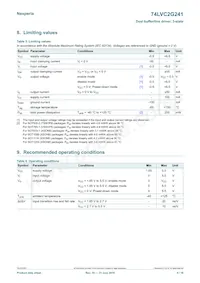 74LVC2G241GD Datasheet Page 4