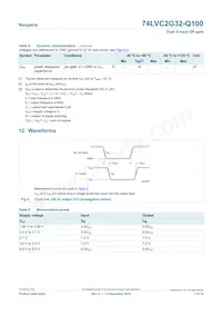 74LVC2G32DP-Q100H Datasheet Page 7