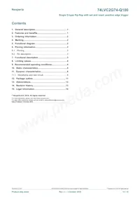 74LVC2G74DC-Q100H Datasheet Pagina 15