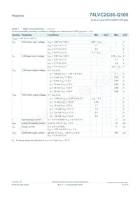 74LVC2G86DC-Q100H Datasheet Page 6