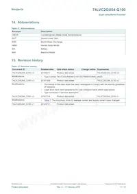 74LVC2GU04GV-Q100 Datasheet Page 11